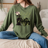 Can-Am Spyder Let's Ride Girls Halloween Long Sleeve Crew Neck TShirt